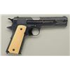 Image 2 : Colt Model 1911Government model .45 ACP cal.  semi-automatic pistol, factory inscribed  Marion Clint