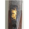 Image 10 : Ithaca Souza Grade 12 gauge single barrel  trap shotgun, elaborately factory gold inlaid  and engrav