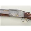 Image 14 : Ithaca Souza Grade 12 gauge single barrel  trap shotgun, elaborately factory gold inlaid  and engrav