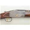 Image 3 : Ithaca Souza Grade 12 gauge single barrel  trap shotgun, elaborately factory gold inlaid  and engrav