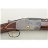 Image 4 : Ithaca Souza Grade 12 gauge single barrel  trap shotgun, elaborately factory gold inlaid  and engrav