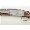 Image 7 : Ithaca Souza Grade 12 gauge single barrel  trap shotgun, elaborately factory gold inlaid  and engrav