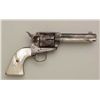 Image 1 : Colt Single Action Army revolver, .41 Colt  cal., factory nickel plated, 4-3/4" barrel,  pearl grips