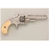 Image 2 : Smith & Wesson First Model Third Issue .22  cal. 7-shot derringer, New York style scroll  engraved, 