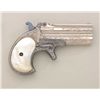 Image 2 : Remington .41 cal. O/U derringer showing  2-line E Remington & Sons address, finely New  York style 