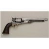 Image 2 : 1860 Army Colt, .44 cal. percussion with  desirable fluted cylinder, 8" barrel, Army  sized grips, i