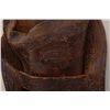 Image 2 : Unusual triple loop carved western style  holster for 5-1/2" single action marked Henry  Nordhaus ma