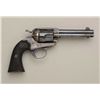 Image 1 : Colt Bisley Model single action revolver, .38  Colt cal., 4-3/4" barrel, blue and case  hardened fin