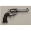 Image 2 : Colt Bisley Model single action revolver, .38  Colt cal., 4-3/4" barrel, blue and case  hardened fin