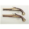 Image 2 : Important and museum quality pair of  Revolutionary War flintlock pistols by J.  Walsh of Philadelph