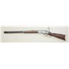 Image 1 : Scarce and desirable Winchester Model 1873  lever action First Model rifle with raised  thumbprint d