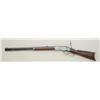 Image 2 : Scarce and desirable Winchester Model 1873  lever action First Model rifle with raised  thumbprint d