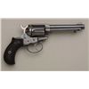 Image 2 : Colt Model 1877 Lightning revolver, .38 Colt  cal., 4-1/2" barrel, blue and case hardened  finish, h