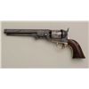 Image 2 : Colt Model 1851 Navy revolver, .36 cal.  percussion, Fourth Model with capping groove,  blue and cas