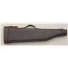 Image 1 : Mutton leg style brown leather shotgun case  in overall good condition.  Est.:  $30-$60.
