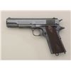 Image 2 : Interesting Colt Commercial Government Model  1911 semi-auto pistol, .45 cal., 5’ barrel,  finely re