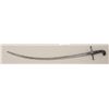 Image 8 : Unusual Mamluke style saber with European  blade, marked Vincenzo.  The hilt and pommel  cap are chi