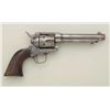 Image 2 : Colt Single Action U.S. issue revolver in  Custer range, .45 cal., 5-1/2" barrel, patina  finish, wo