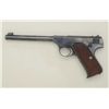 Image 1 : Colt Woodsman .22 cal. semi-automatic pistol  in fine to near excellent condition, serial  #182012. 