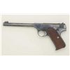 Image 2 : Colt Woodsman .22 cal. semi-automatic pistol  in fine to near excellent condition, serial  #182012. 