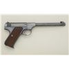Image 3 : Colt Woodsman .22 cal. semi-automatic pistol  in fine to near excellent condition, serial  #182012. 