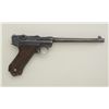 Image 2 : Interesting .30 cal. Luger with Erfurt marked  slide showing sight at the rear, similar to  Navy.  T
