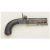 Image 1 : English folding trigger percussion single  shot pistol with barrel marked “Reilly 316  Holborn Londo