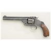 Image 2 : Smith & Wesson New Model Number Three, single  action .44 Russian cal. revolver, mixed blue  and pat
