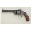 Image 3 : Smith & Wesson New Model Number Three, single  action .44 Russian cal. revolver, mixed blue  and pat