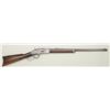 Image 2 : Winchester Model 1873 lever action rifle, .44  WCF cal., 24” octagon barrel, blue finish,  half maga