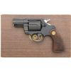 Image 2 : Colt Agent .38 special, 2" barrel double  action revolver with flat military type  finish, checkered