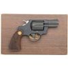 Image 4 : Colt Agent .38 special, 2" barrel double  action revolver with flat military type  finish, checkered