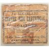 Image 2 : Full open box of cartridges for .50-100 cal.  Sharps by Sharps Manufacturing Company,  Hartford, CT;