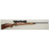 Image 2 : Weatherby Mark V bolt action sporting rifle,  7mm Weatherby magnum cal., mounted with 3 X 9  Weather