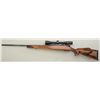 Image 4 : Weatherby Mark V bolt action sporting rifle,  7mm Weatherby magnum cal., mounted with 3 X 9  Weather
