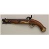Image 4 : British military style pistol dated 1811 on  lock, converted from flintlock to percussion,  brass mo