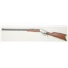 Image 2 : J. Stevens falling block single shot rifle,  .38-55 cal., 26” half round/half octagon  barrel, blue 