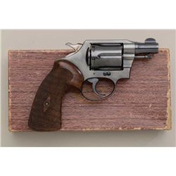 Early Colt Detectives Special, .38 Special  cal., 2  barrel revolver, with custom diamond  checkered