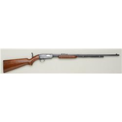 Winchester model 61 pump action rifle, .22  short, long or long rifle cal., 24” round  barrel, blue 