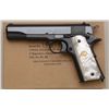 Image 3 : Colt Model 1911 Government Model .45 ACP  cal., U.S. Property marked, re-blued finish,  1970s period