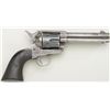 Image 3 : Colt SAA revolver, .32 WCF cal., 4-3/4”  barrel, blue and case hardened finish,  checkered black har