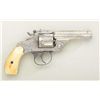 Image 1 : Scarce Marlin Model 1887 DA .38 cal.  revolver, deluxe period scroll engraved,  nickel plated, ivory