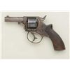 Image 2 : Double action European cartridge revolver,  circa 1880s-1890s, showing British proofs, no  makers ma