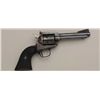 Image 1 : Colt New Frontier single action revolver,  blue and case hardened finish, .22 LR and  extra magnum c