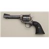 Image 2 : Colt New Frontier single action revolver,  blue and case hardened finish, .22 LR and  extra magnum c