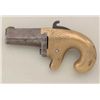 Image 4 : Scarce National .41 cal. snubnose derringer  with original 2" barrel, serial #585.