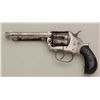 Image 3 : Colt Model 1878 DA Frontier revolver, .38-40  cal., barrel reduced to 5-1/2", nickel  plated, hard r