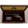 Image 2 : Presentation wood drawer style casing of a  Colt Centennial Peacemaker SAA revolver, .45  cal., 7-1/