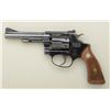 Image 2 : Smith & Wesson Model 34-1 DA revolver, .22LR  cal., 4” barrel, high polish blue, flat  latch, adjust