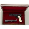 Image 2 : Colt Gold Cup National Match .45 ACP cal.,  with .22 cal. conversion unit equipped with  adjustable 